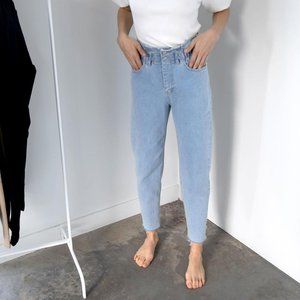 Oak + Fort Paperbag Waist Jeans